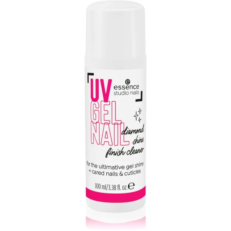 essence studio nails UV GEL NAIL čistilo za nohte za sijaj 100 ml