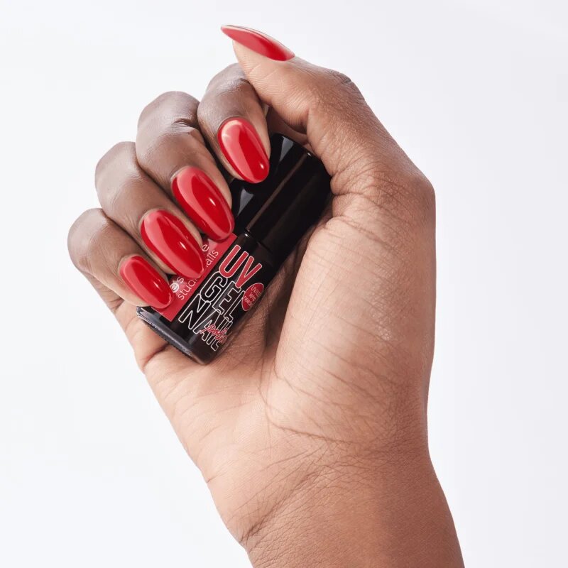 essence studio nails UV GEL NAIL gel lak za nohte z uporabo UV/LED lučke odtenek 06 signature RED 5 ml