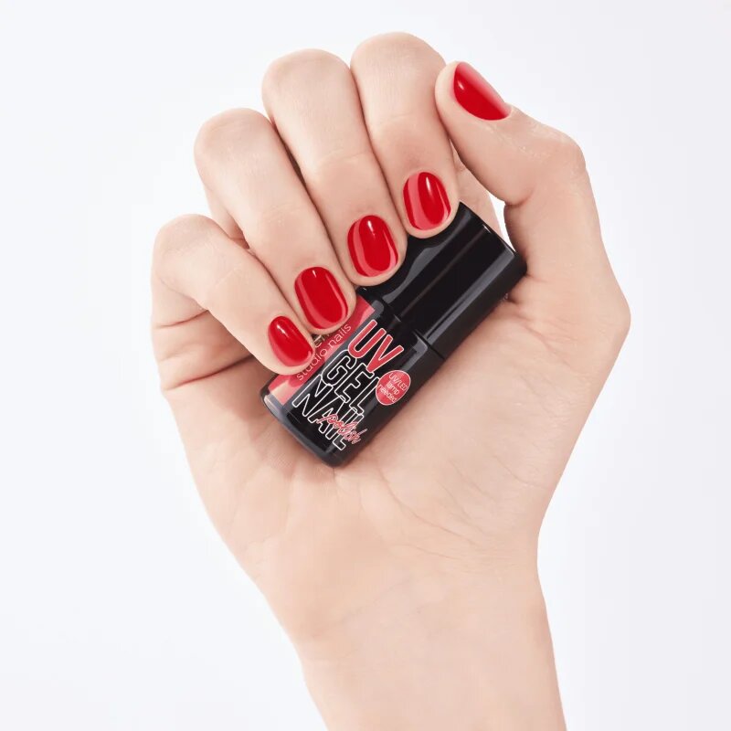 essence studio nails UV GEL NAIL gel lak za nohte z uporabo UV/LED lučke odtenek 06 signature RED 5 ml