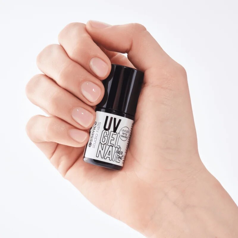 essence studio nails UV GEL NAIL podlaga za lak odtenek 01 perfect base 5 ml