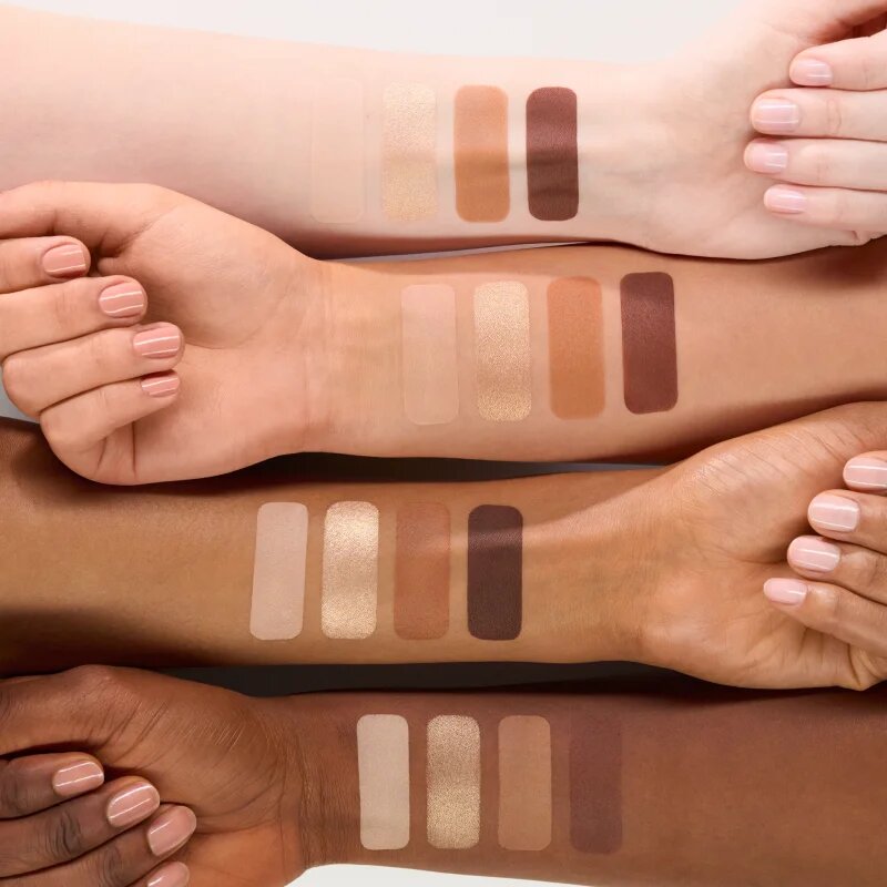 essence The Brown Edition paleta senčil za oči mini 3.6 g