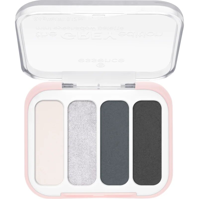 essence The Grey Edition paleta senčil za oči mini 3.6 g