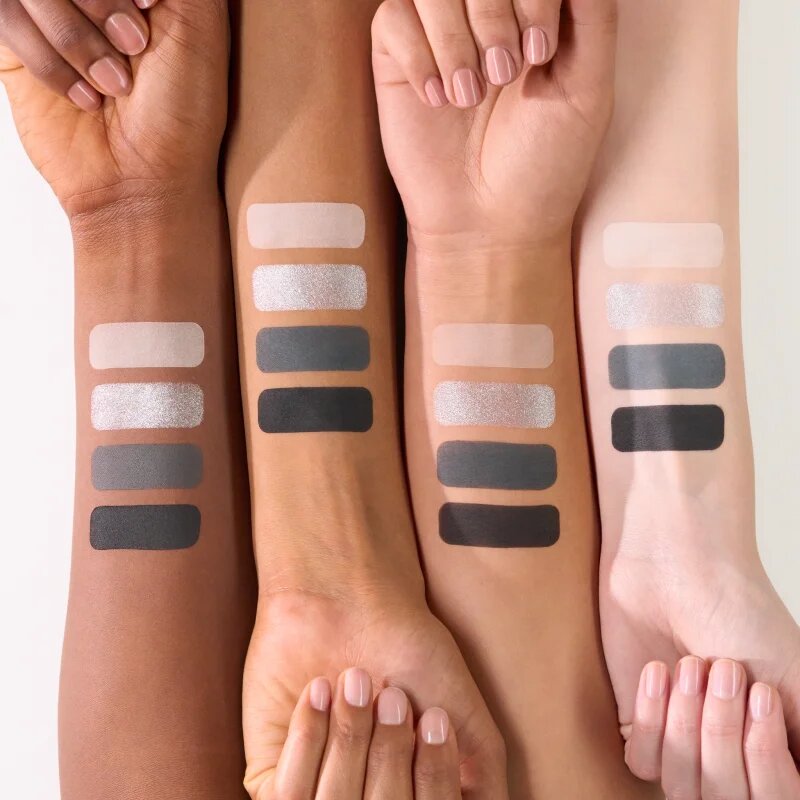 essence The Grey Edition paleta senčil za oči mini 3.6 g