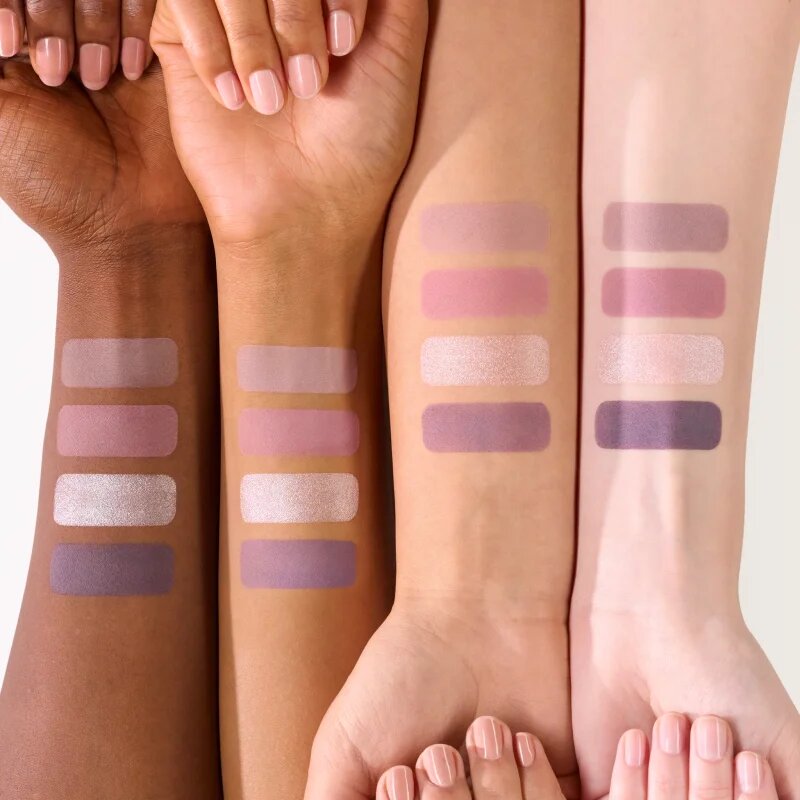 essence The Mauve Edition paleta senčil za oči mini 3.6 g