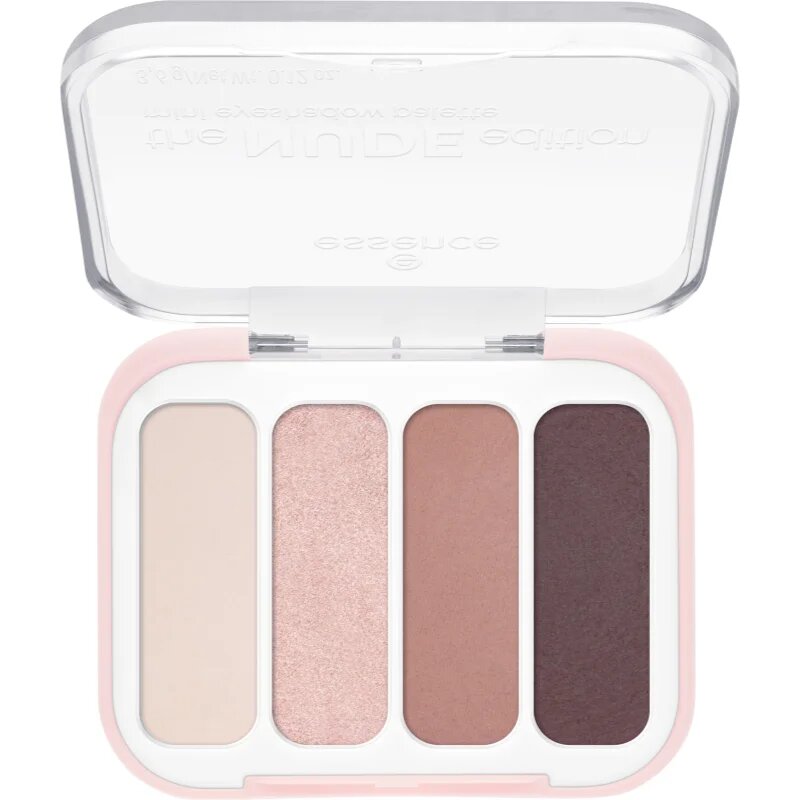 essence The Nude Edition paleta senčil za oči mini 3.6 g