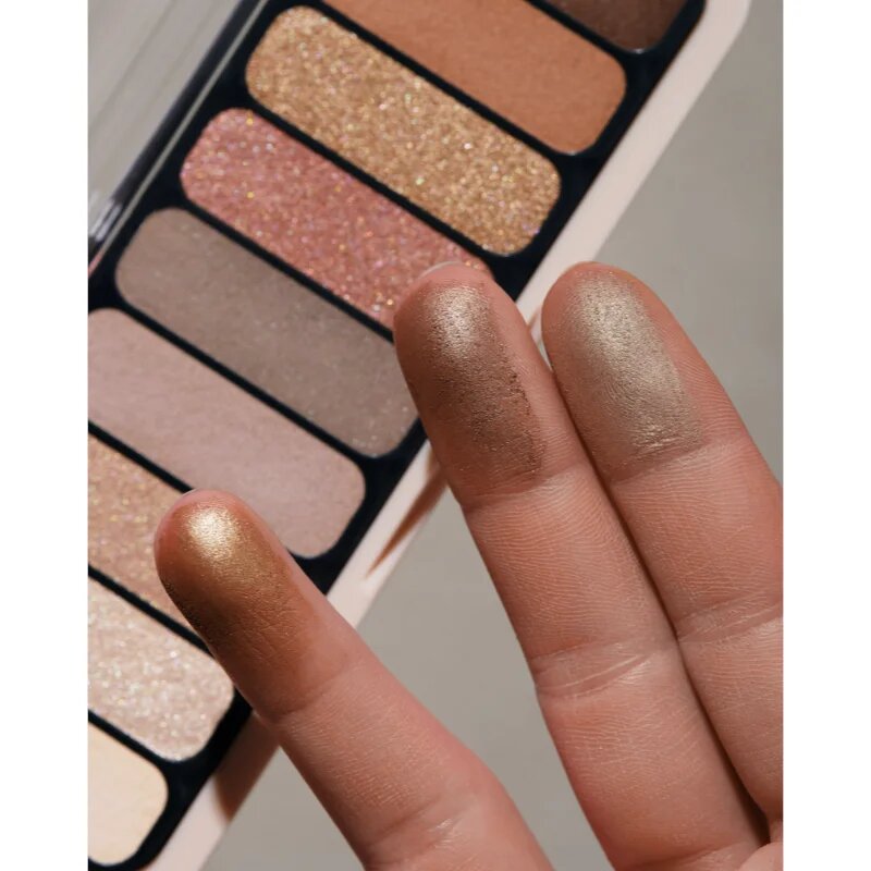 essence The Nude Edition paleta senčil za oči odtenek 10 Pretty in Nude 10 g