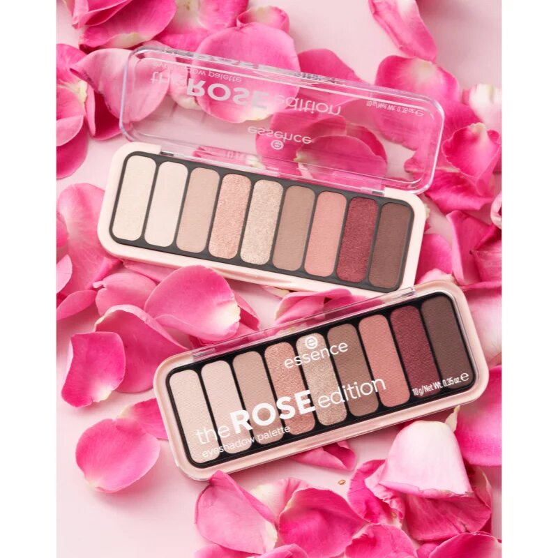 essence The Rose Edition paleta senčil za oči odtenek 20 Lovely In Rose 10 g