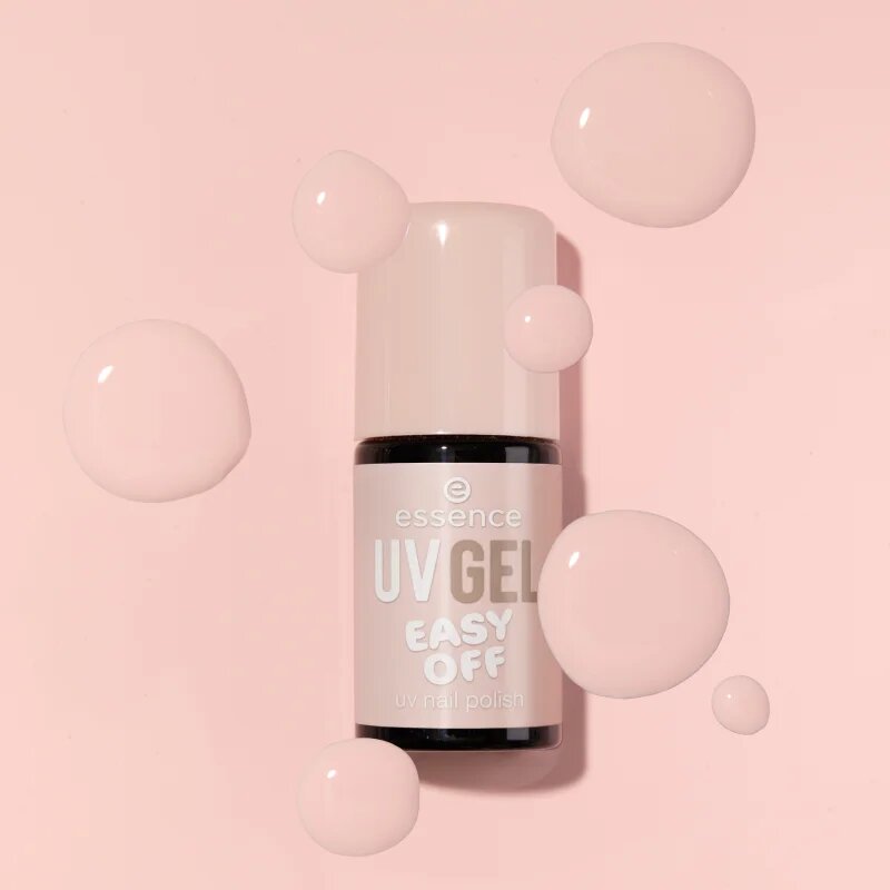 essence UV GEL EASY OFF gel lak za nohte z uporabo UV/LED lučke odtenek 103 - my milkshake 5 ml