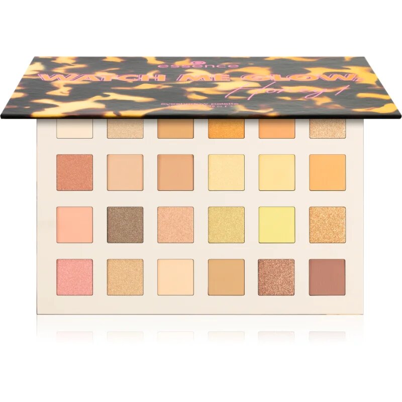 essence WATCH ME GLOW Honey! paleta senčil za oči 28 g