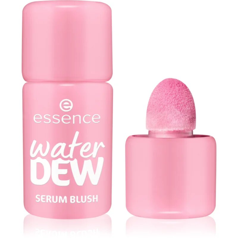 essence water DEW SERUM BLUSH tekoče rdečilo s posvetlitvenim učinkom odtenek 10 Pinky Bloom 3.5 ml