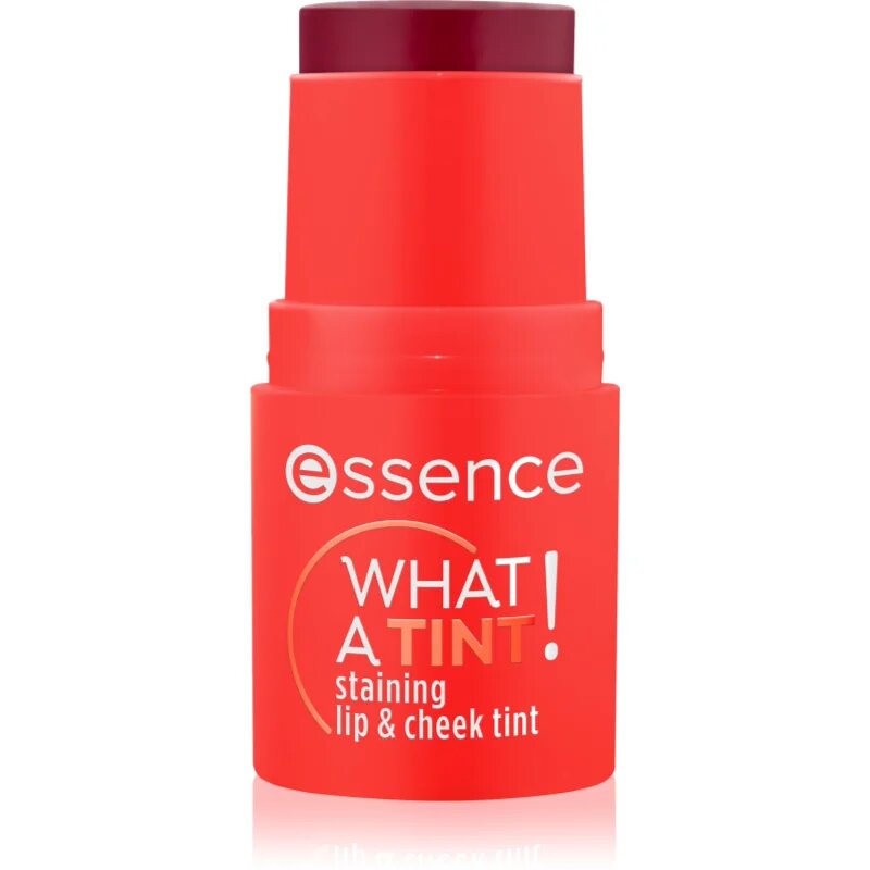 essence WHAT A TINT! večnamensko ličilo za ustnice in lica odtenek 20 Grapefruit Bliss 5 g