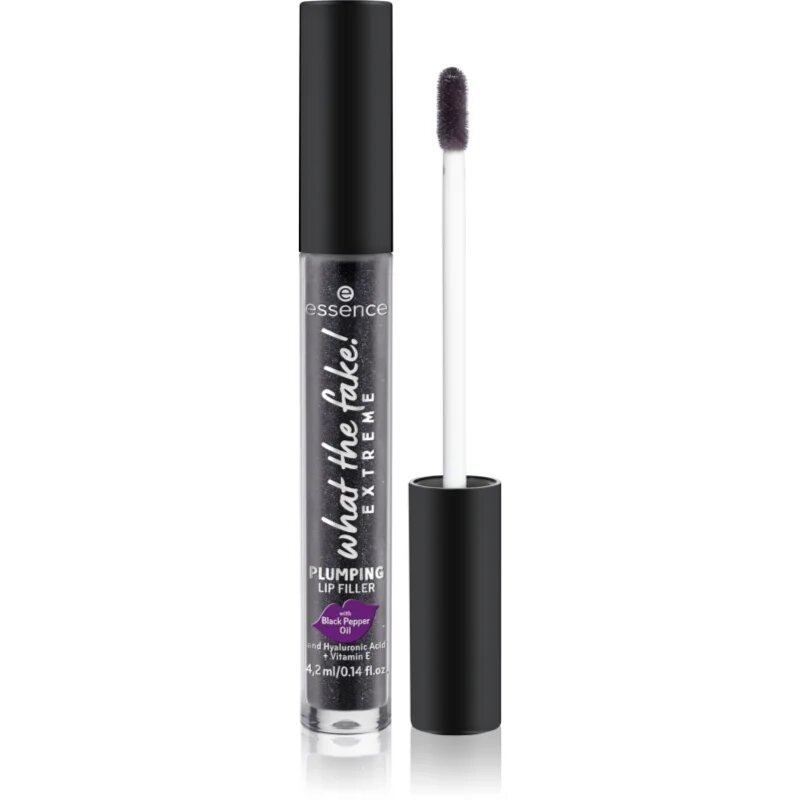 essence WHAT THE FAKE! sijaj za ustnice z učinkom povečanja Pepper Me Up! 42 ml