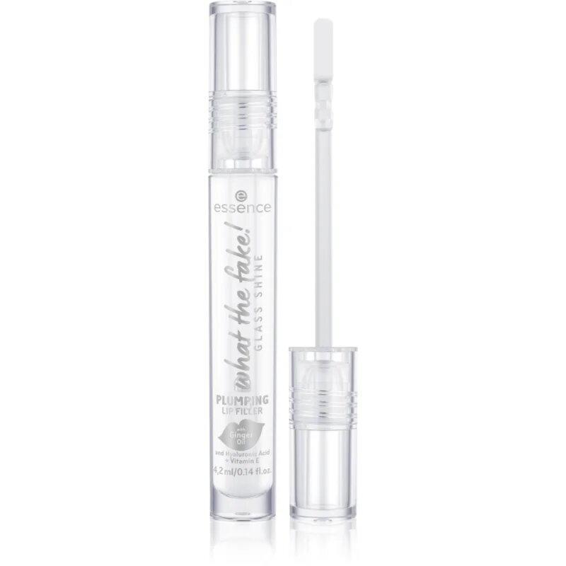 essence WHAT THE FAKE! transparenten sijaj za ustnice odtenek Oh So Glassy! 4.2 ml