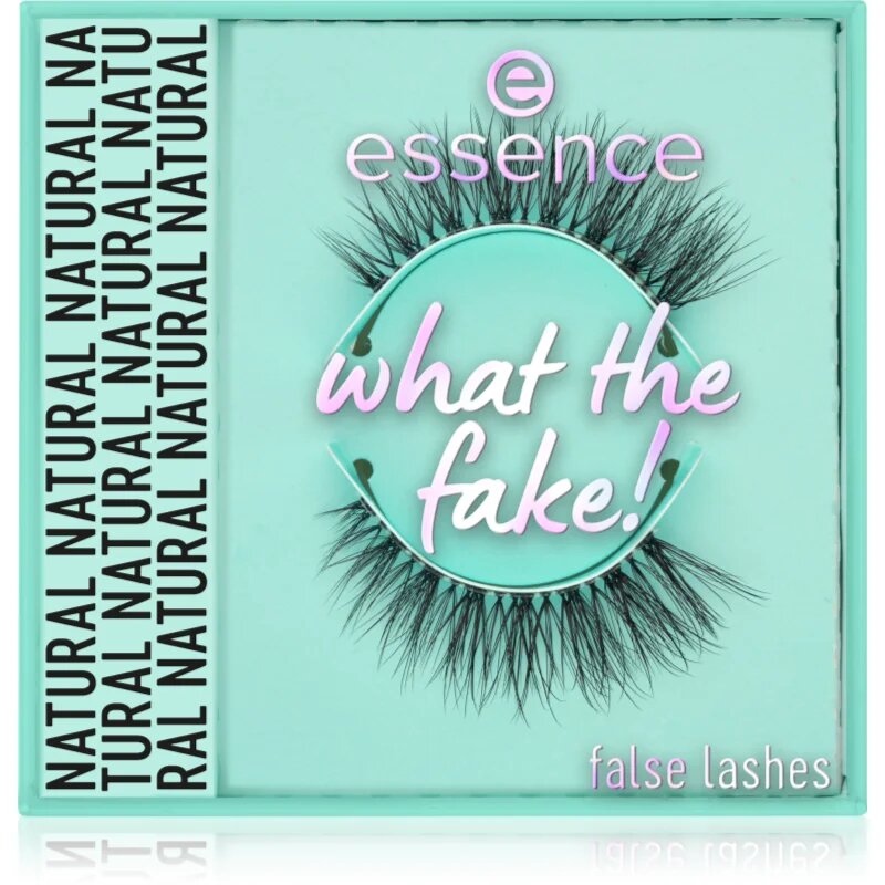 essence WHAT THE FAKE! umetne trepalnice 03 Natural 1 par