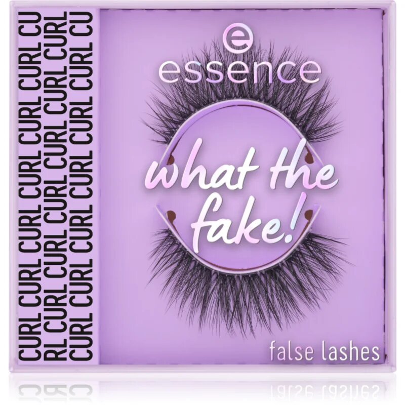 essence WHAT THE FAKE! umetne trepalnice Dramatic Curl 1 par