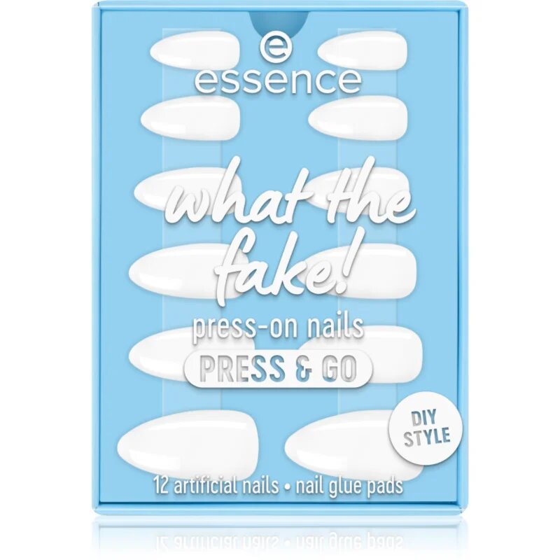 essence WHAT THE FAKE! umetni nohti 02 bare white