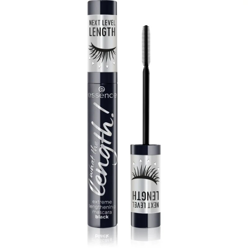essence What The Length! maskara za podaljšanje odtenek 01 Black 10 ml