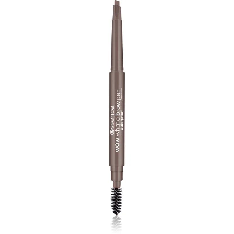 essence WOW What a Brow svinčnik za obrvi s krtačko odtenek 01 Light Brown 02 g