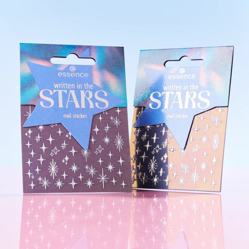 essence written in the STARS nalepke za nohte 58 kos