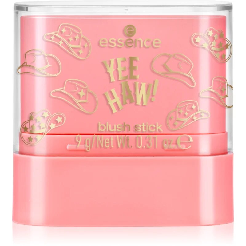 essence YEE HAW! mat kremasto rdečilo v paličici odtenek 01 Wild Heart Country Soul 9 g