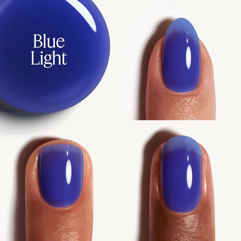 Essie Glass Nails prozoren lak za nohte odtenek 0 Blue Light 13.5 ml