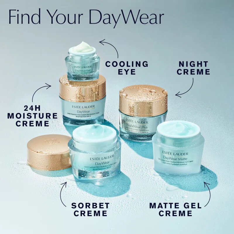 Estée Lauder DayWear Anti-Oxidant 72H-Hydration Sorbet Creme lahka gelasta krema za normalno do mešano kožo SPF 15 50 ml