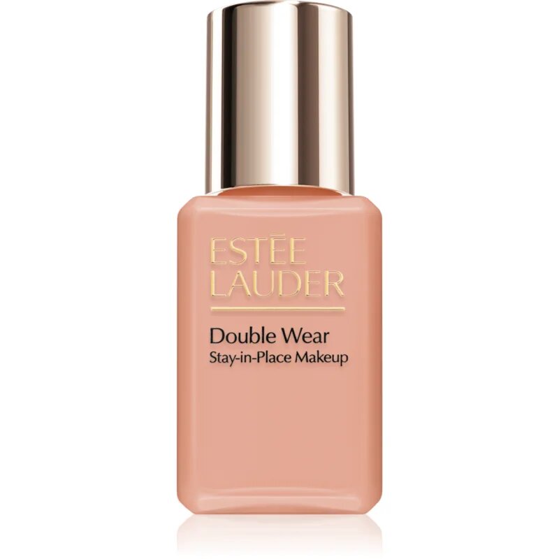 Estée Lauder Double Wear Stay-in-Place Makeup Mini dolgoobstojen tekoči puder SPF 10 odtenek 2C2 Pale Almond 15 ml
