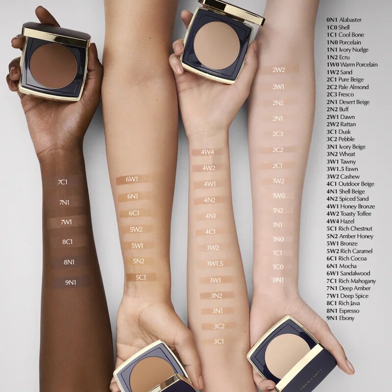 Estée Lauder Double Wear Stay-in-Place Matte Powder Foundation pudrasti make-up SPF 10 odtenek 2N1 Desert Beige 11 g