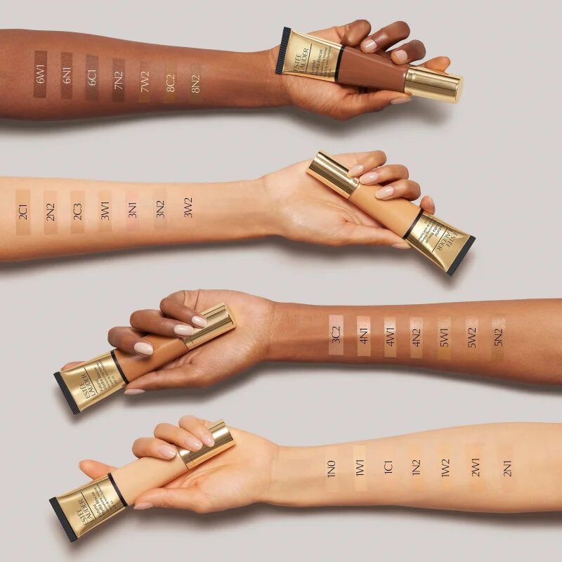 Estée Lauder Futurist Hydra Rescue vlažilni tekoči puder SPF 45 odtenek 6N2 Mocha 35 ml