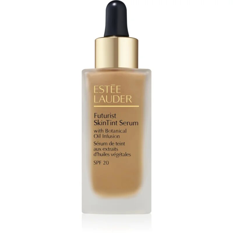 Estée Lauder Futurist SkinTint Serum Foundation With Botanical Oil Infusion SPF 20 negovalni tekoči puder SPF 20 odtenek 3N2 Wheat 30 ml