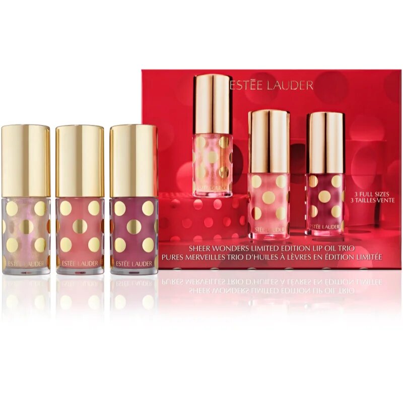 Estée Lauder Holiday Lip Oil Set darilni set za ustnice limitirana edicija