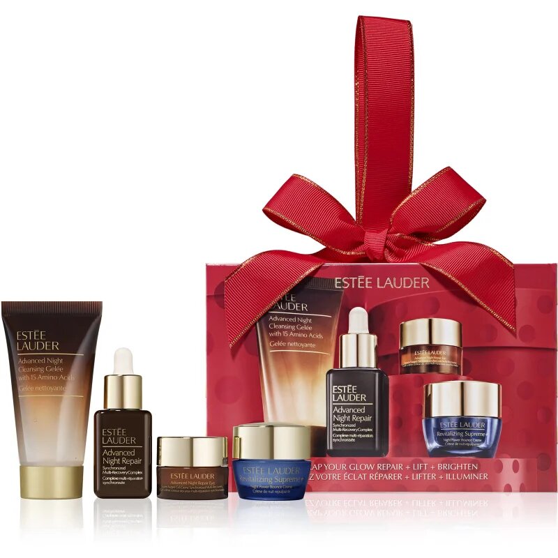 Estée Lauder Holiday Unwrap Your Glow darilni set proti gubam