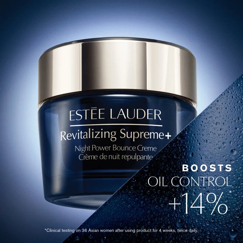 Estée Lauder Revitalizing Supreme+ Night Power Bounce Cream globinsko vlažilna krema za noč 75 ml