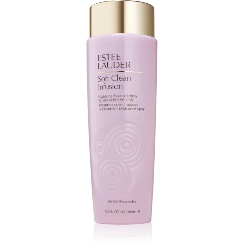 Estée Lauder Soft Clean Silky Hydrating Lotion vlažilna voda za obraz za suho kožo 400 ml