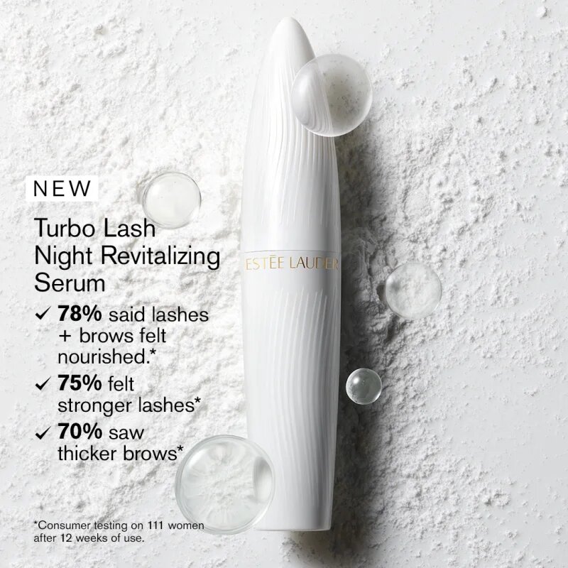 Estée Lauder Turbo Lash Night Revitalizing Serum nočni serum za trepalnice in obrvi 6 ml