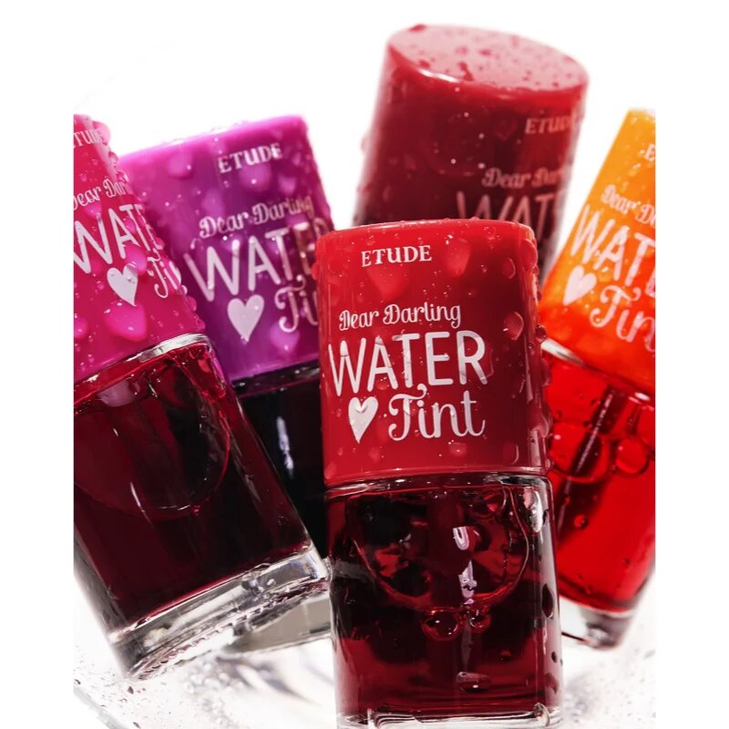 ETUDE Dear Darling Water Tint barva za ustnice z vlažilnim učinkom odtenek #03 Orange 9 g
