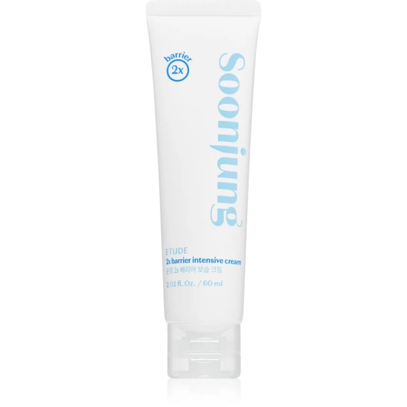 ETUDE SoonJung 2x Barrier Intensive Cream intenzivno vlažilna krema za obnovo kožne pregrade za obnovo kožne pregrade 60 ml
