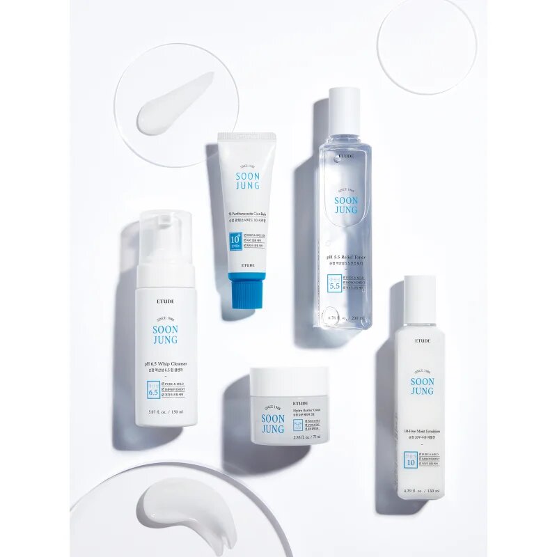 ETUDE SoonJung pH 6.5 Whip Cleanser nežna čistilna pena za občutljivo in razdraženo kožo 150 ml
