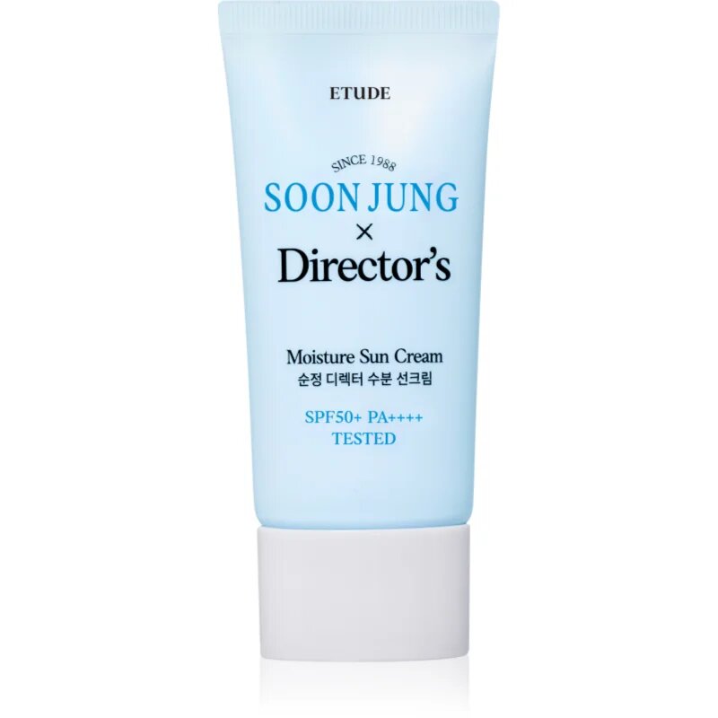 ETUDE SoonJung X Directors Sun Cream vlažilna in zaščitna emulzija za obraz in telo SPF 50+ 50 ml