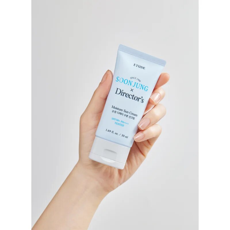 ETUDE SoonJung X Directors Sun Cream vlažilna in zaščitna emulzija za obraz in telo SPF 50+ 50 ml