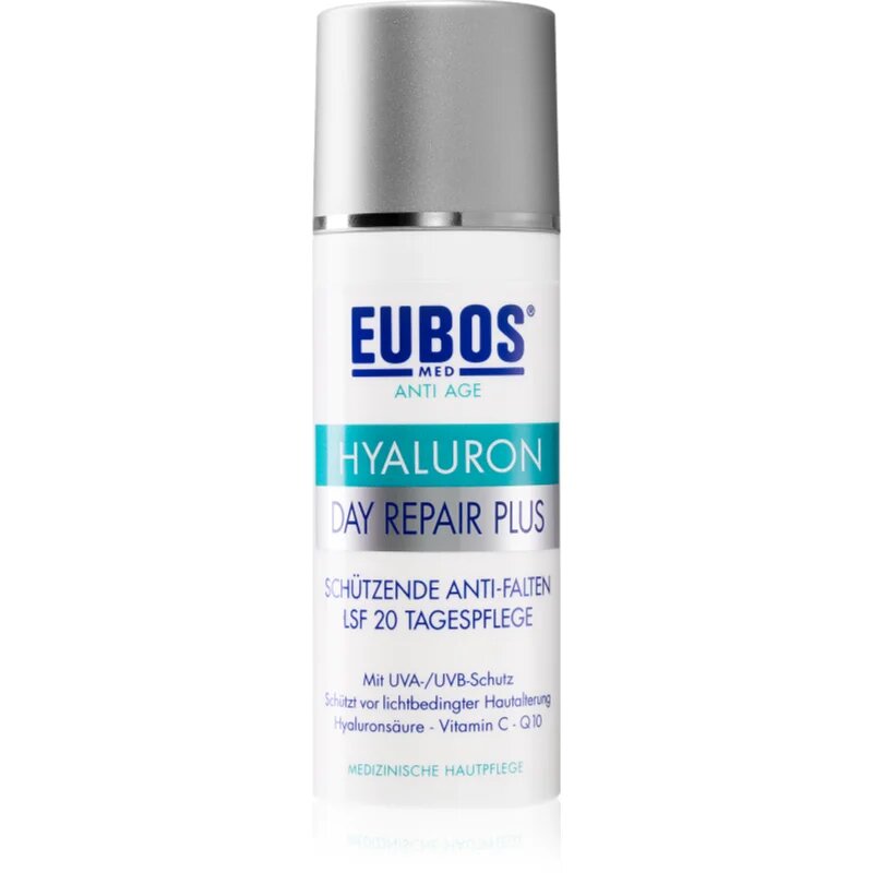 Eubos Hyaluron zaščitna krema proti staranju kože SPF 20 50 ml