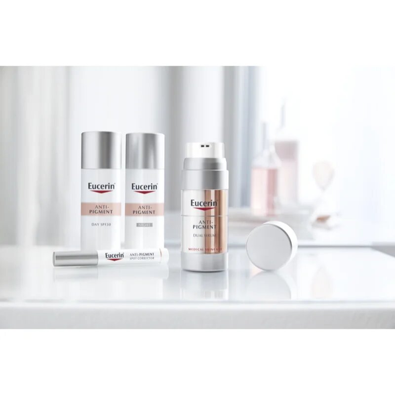 Eucerin Anti-Pigment Dual Serum posvetlitveni serum za obraz proti pigmentnim madežem 30 ml