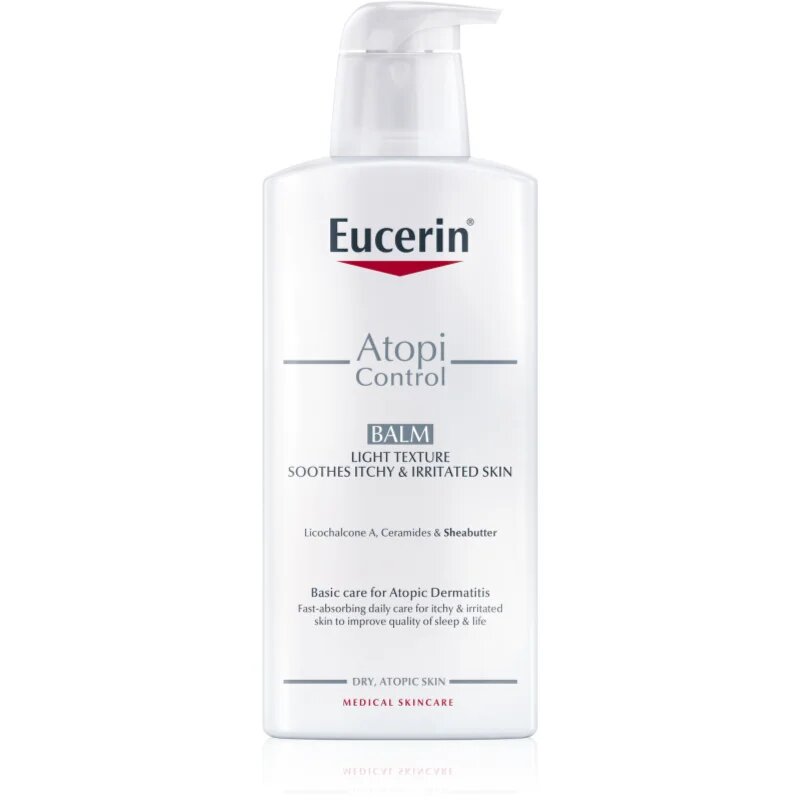 Eucerin AtopiControl lahka vlažilna emulzija za srbečo in razdraženo kožo 400 ml