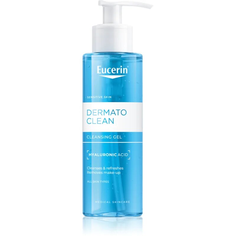 Eucerin DermatoClean čistilni gel za obraz z vlažilnim učinkom 200 ml