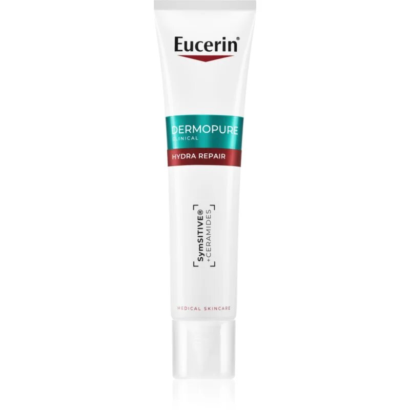 Eucerin DermoPure Clinical Hydra Repair obnovitvena krema za mastno k aknam nagnjeno kožo 40 ml