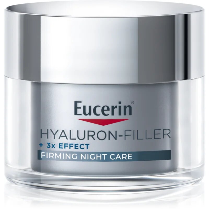 Eucerin Hyaluron-Filler + 3x Effect nočna krema proti staranju kože 50 ml