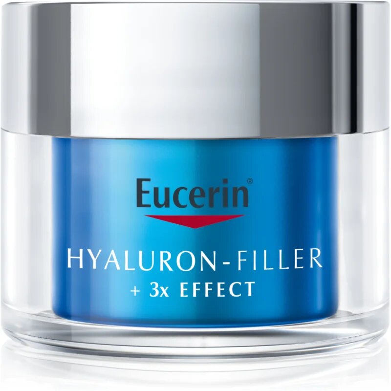 Eucerin Hyaluron-Filler + 3x Effect nočna vlažilna krema 50 ml