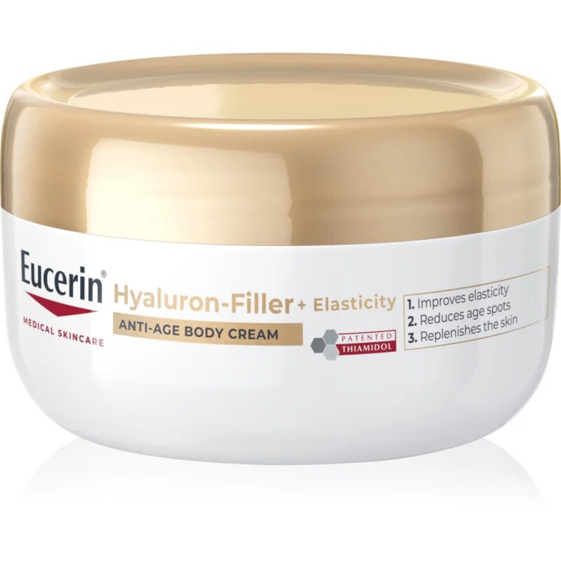 Eucerin Hyaluron-Filler + Elasticity Anti-Age Body Cream krema za telo s pomlajevalnim učinkom 200 ml