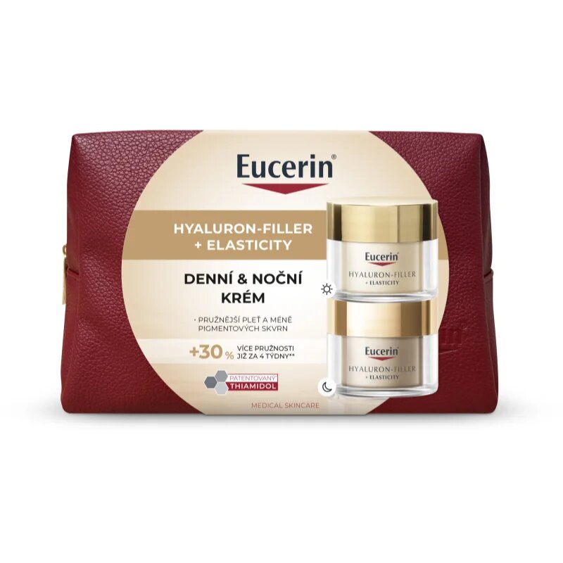 Eucerin Hyaluron-Filler + Elasticity darilni set za zrelo kožo
