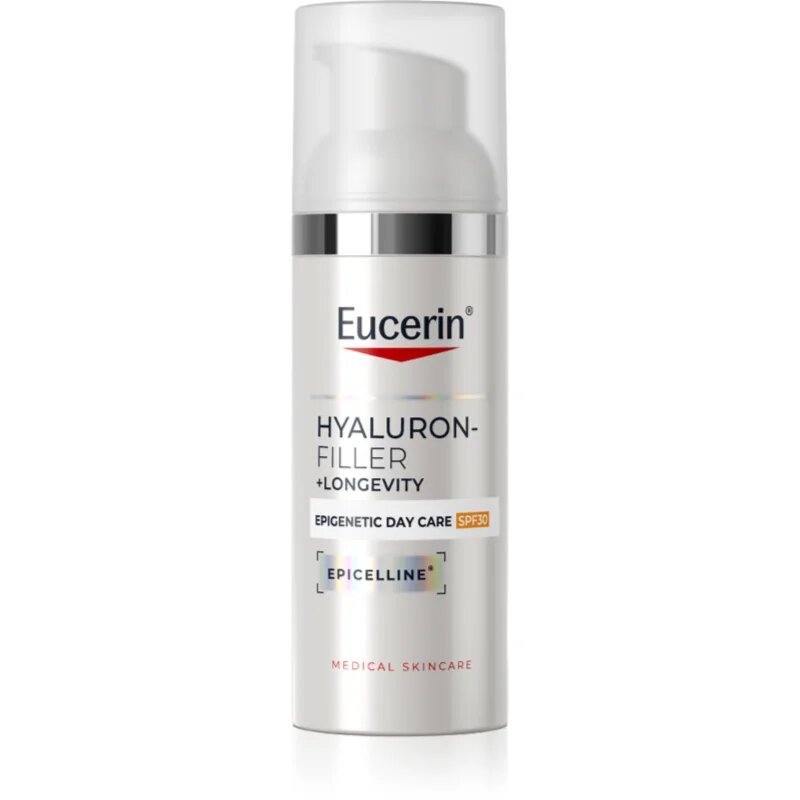 Eucerin Hyaluron-Filler + Longevity Epigenetic day cream dnevna krema proti staranju kože SPF 30 50 ml